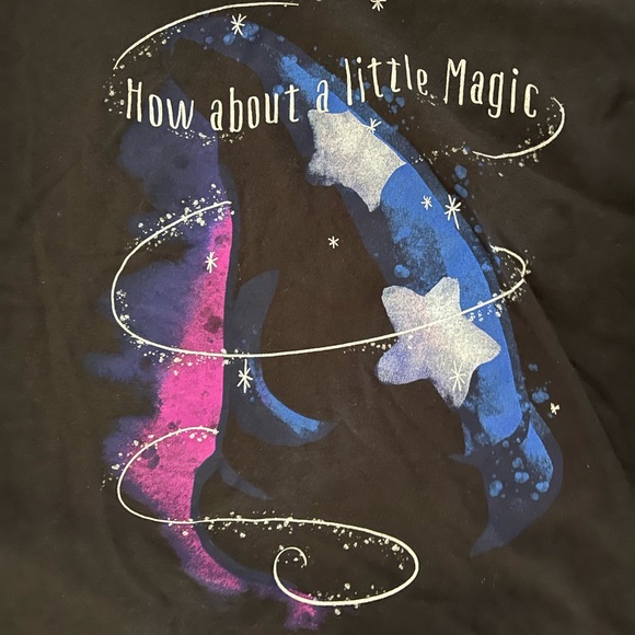 lWalt Disney “Fantasia” Ladies Small V-Neck T-Shirt: Disneyana: Mickey Mouse - Picture 2 of 3